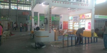 2014年昆明藥交會明日開展，畢加展覽準備好了