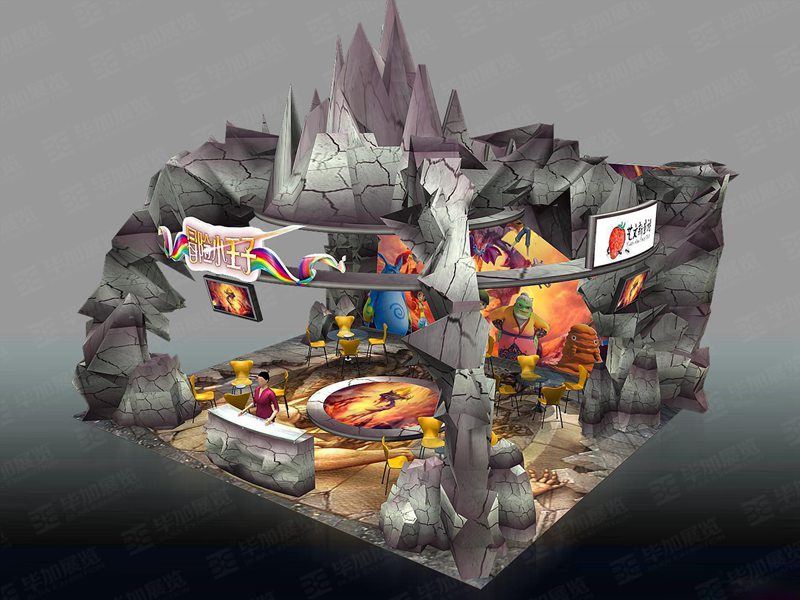 動漫展展位設(shè)計 動漫展展位設(shè)計