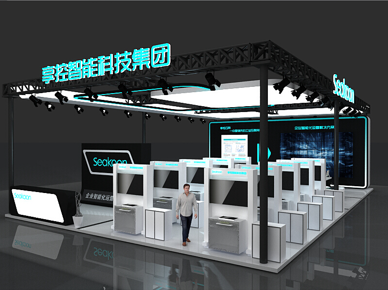 享控智能—智博會(huì)展覽設(shè)計(jì)裝修案例 享控智能—智博會(huì)展覽設(shè)計(jì)裝修案例