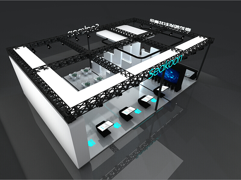 享控智能—智博會(huì)展覽設(shè)計(jì)裝修案例 享控智能—智博會(huì)展覽設(shè)計(jì)裝修案例