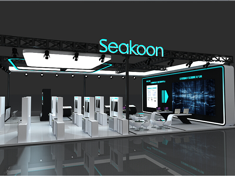 享控智能—智博會(huì)展覽設(shè)計(jì)裝修案例 享控智能—智博會(huì)展覽設(shè)計(jì)裝修案例