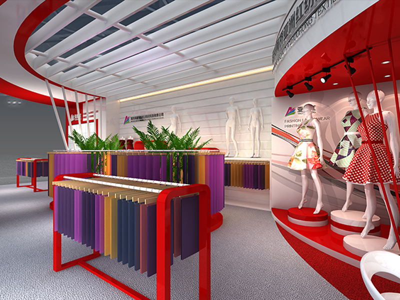 亞洲紅——紡織面料展展臺(tái)搭建 亞洲紅——紡織面料展展臺(tái)搭建