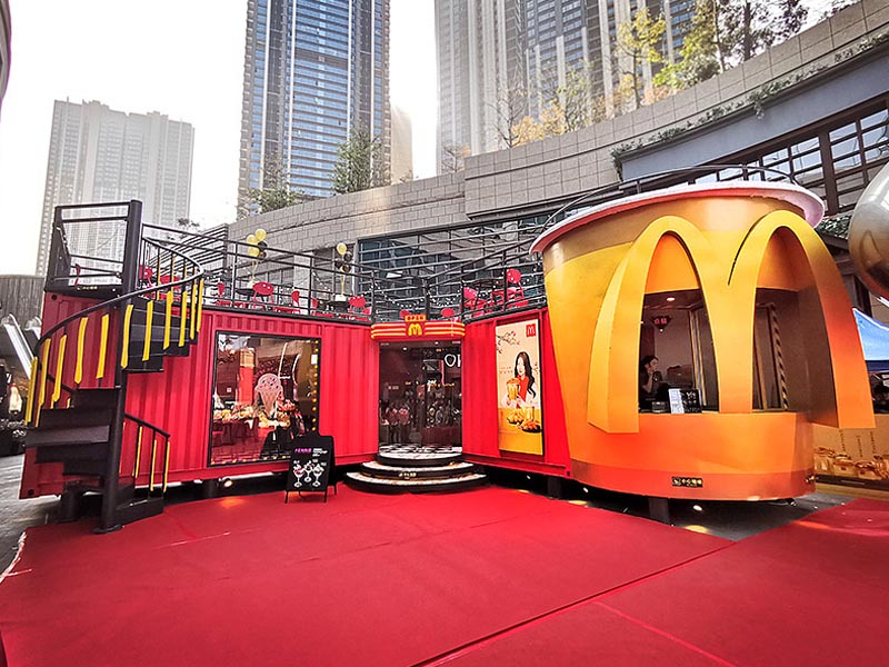 金拱門—快閃店設(shè)計裝修 金拱門—快閃店設(shè)計裝修