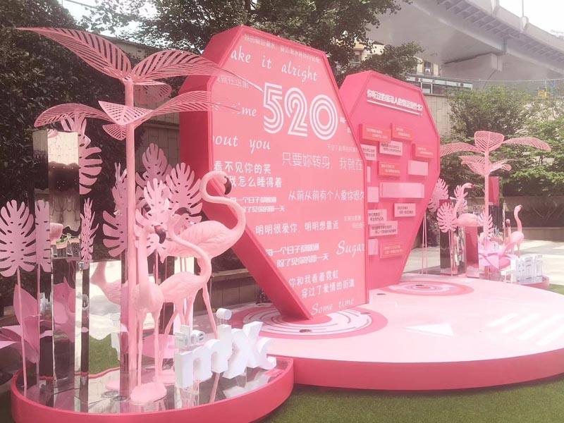 Mixc成都萬象城520告白階梯—美陳設(shè)計 Mixc成都萬象城520告白階梯—美陳設(shè)計