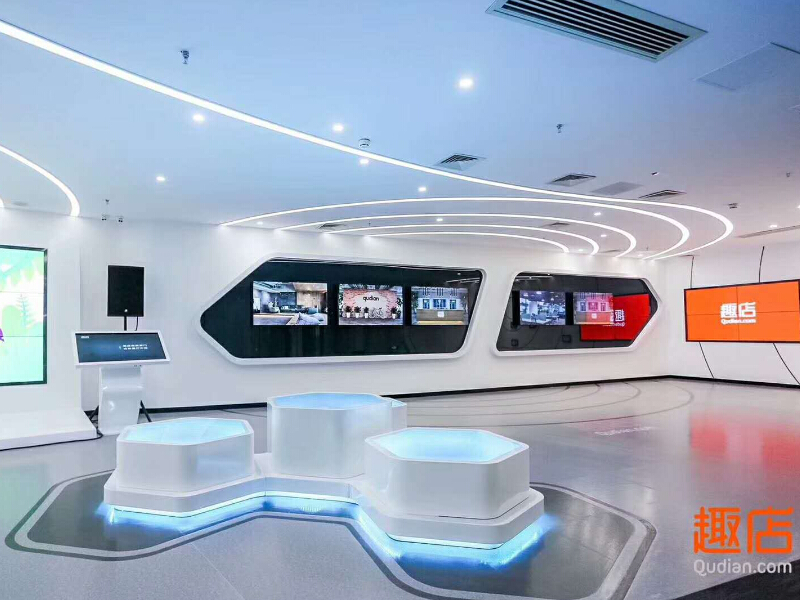 趣店——金融企業(yè)展廳裝修 趣店——金融企業(yè)展廳裝修