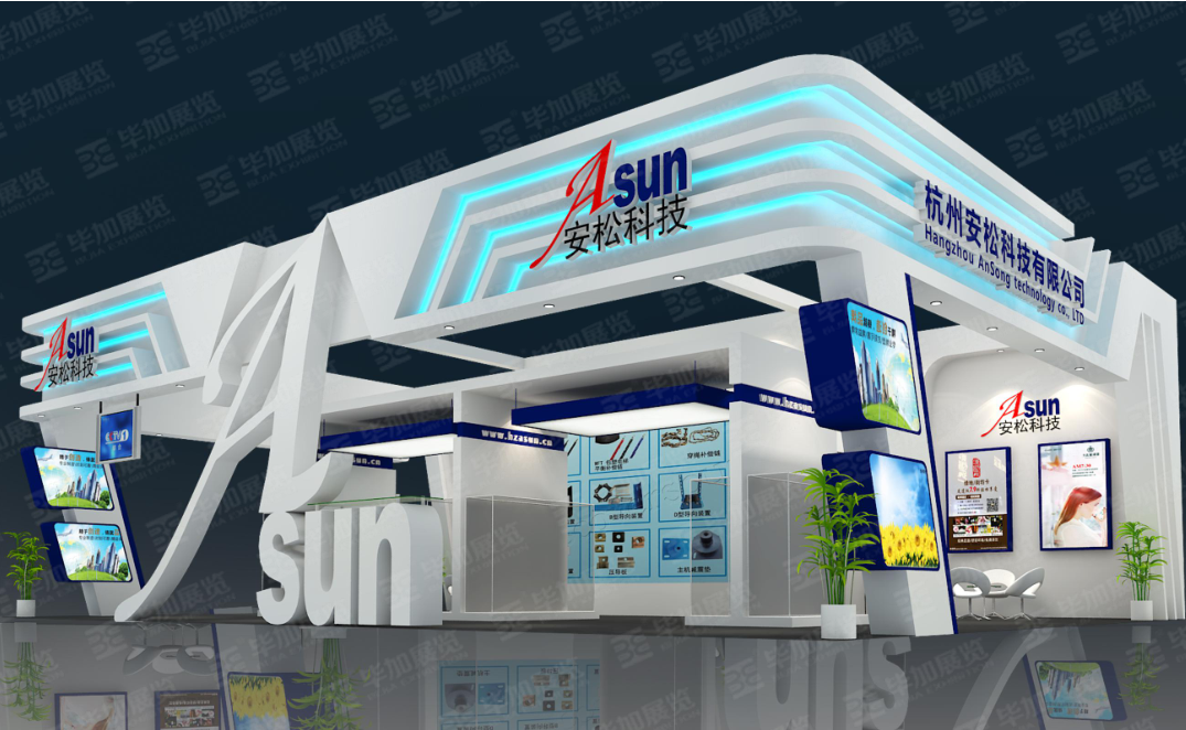 安松科技——電梯展特裝設計 安松科技——電梯展特裝設計