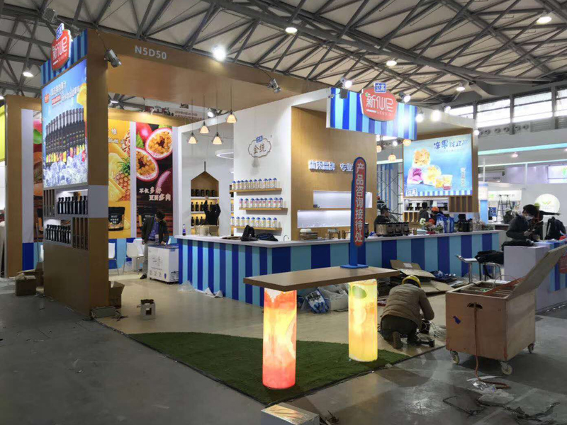 立高——酒店用品展展臺搭建 立高——酒店用品展展臺搭建