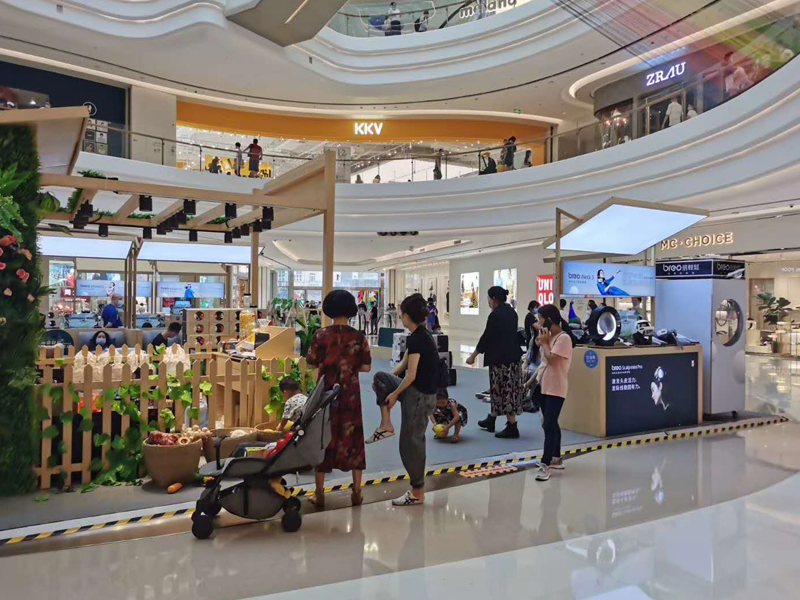 倍輕松——商場快閃店設計搭建 倍輕松——商場快閃店設計搭建