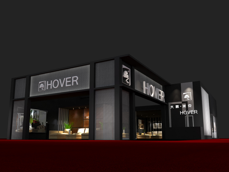 大鵬—家具展展臺設(shè)計(jì)